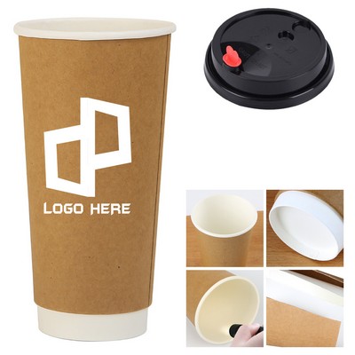 22-Ounce CowhidePaper Cups