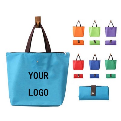 Oxford Shopping Bag Durable Waterproof Foldable