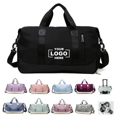 Versatile Gym Bag with Wet and Dry Compartments