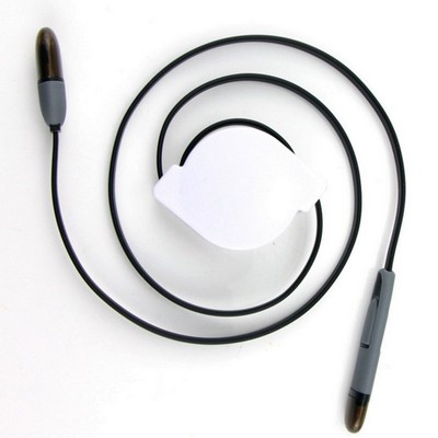 2-in-1 Retractable Charging Cable for Multi Usage