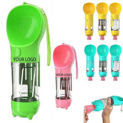 Multifunctional Portable Pet Water Bottle Dispenser