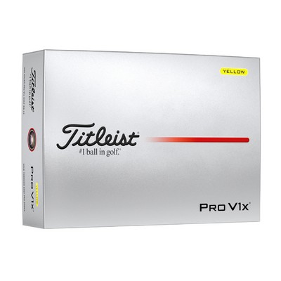 Titleist - Pro V1 X - Yellow - T2149S-BIL