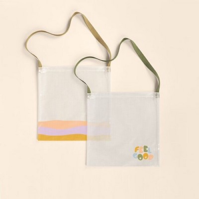 Sunshine Tote - Grid Vinyl