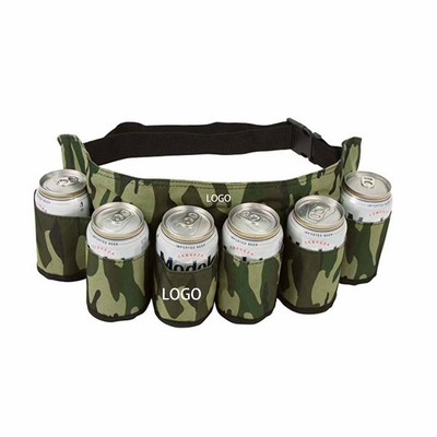 Adjustable 6 Pack Beer Belt