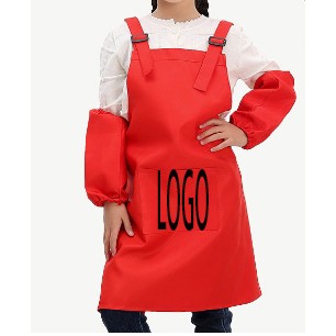 Kids Apron Chef Hat Set