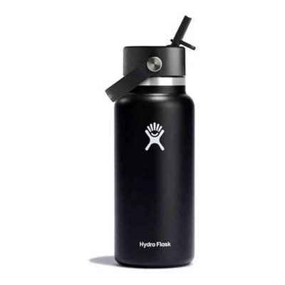 Hydro Flask 32 oz Wide Mouth Bottle with Flex Straw Cap