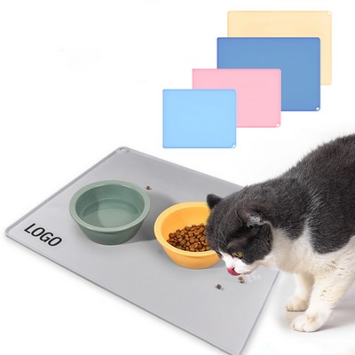 Spill-Proof Silicone Pet Feeding Mat