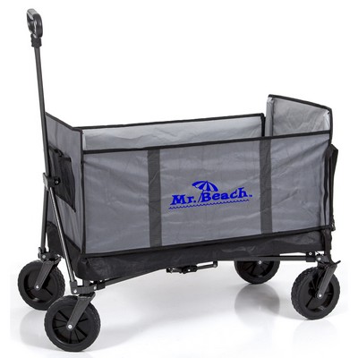 Large Imprint Area Tall Collapsible Wagon