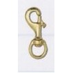 3 1/4" Brass Snap Hooks