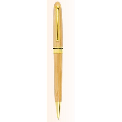 Solstia Gold Metal Twist-Action Ballpoint Pen