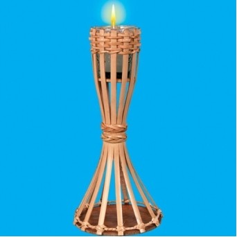 11 1/2" Bamboo Tabletop Torch