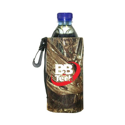 Mossy Oak or Realtree Camo Premium Collapsible Foam Bottle Bag Insulators