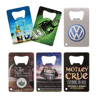 Credit Card 4 Color Process (VERSAprint™) Bottle Opener