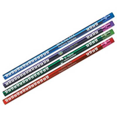 Assorted Metallic Foil Tooth Pencils