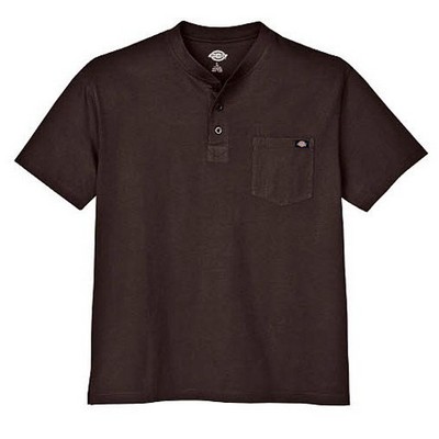 Dickies® Short Sleeve Heavyweight Henley Shirt