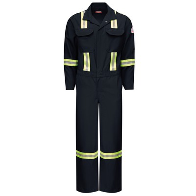 Bulwark® Men's Midweight Nomex FR Premium Coverall with Reflective Trim