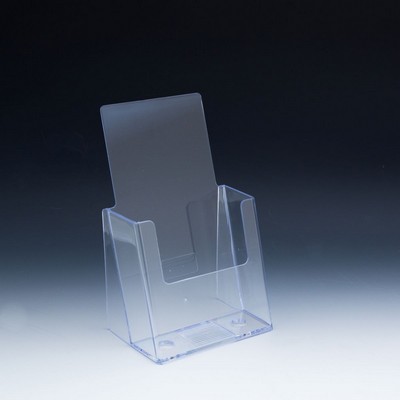 Clear Countertop Trifold Brochure Holder