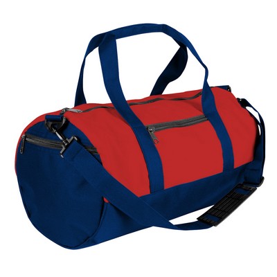 Dyed Duck Canvas Reinforced Roll Bag (22"x11")