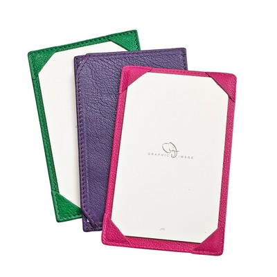 Jotter Memo Pad W/ Bright Leather Cover