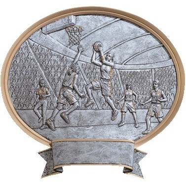 Female Basketball Legend Resin Award 8" Tall