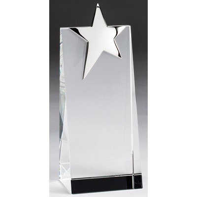 Sparkling Heights Crystal Star Tower Award - 7'' h