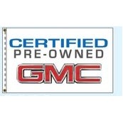 Authorized Dealer Free Flying Drape Flags (Certified Pre-Owned GMC®)