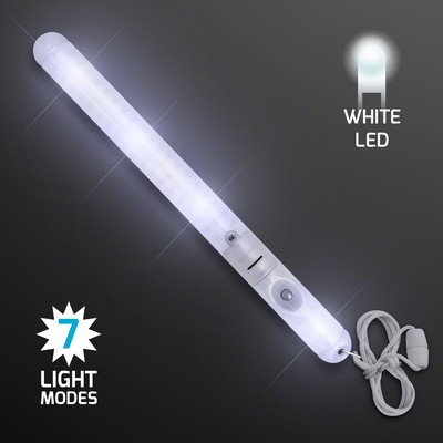 White LED Patrol Wand - BLANK