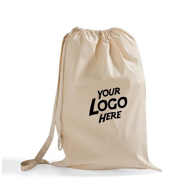 Light Canvas Laundry Bags