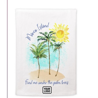 Tropical Themed Kitchen Towel