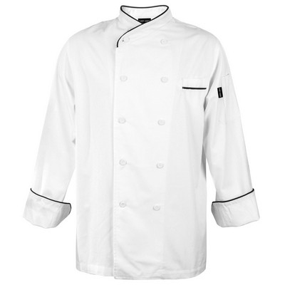 Egyptian Cotton Chef Coat (White)