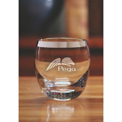 10 Oz. Ritz Barrel On the Rocks Glass