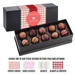 Valentine's Day 10 Piece Decadent Truffle Box - Assortment 1