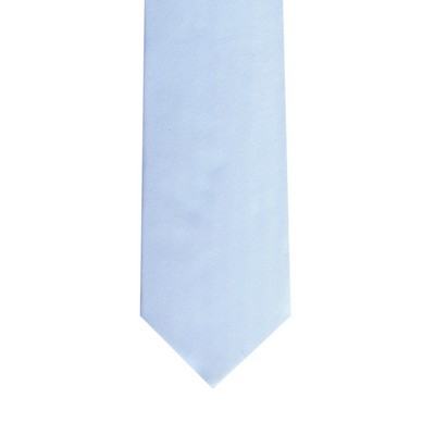 Solid Satin Men's Sky Blue Tie