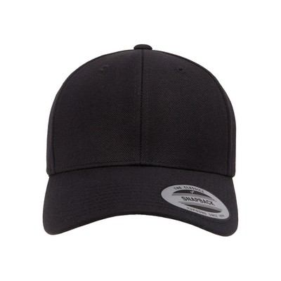 Yupoong Premium Curved Visor Snapback Cap