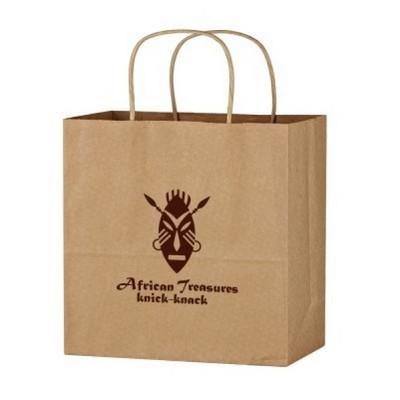 150GSM Kraft Eco-friendly Paper Bag(5.9x4x5.9'')