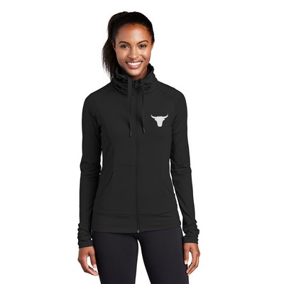 Sport-Tek® Ladies Sport-Wick® Stretch Full-Zip Jacket