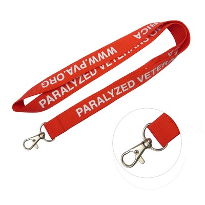 Polyester Neck Lanyard w/ lobster clip