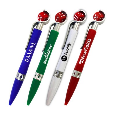 Casino Dice Ballpoint Custom Pens - Casino & Gaming Promotions