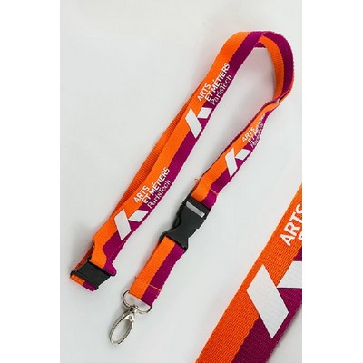 1" Multicolor Lanyard