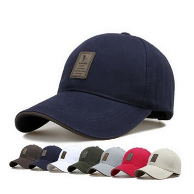 Trucker Golf Hats With Leather Patch