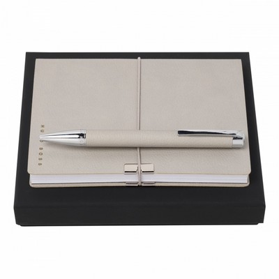 Set Storyline Light Grey (ballpoint pen & note pad A6)