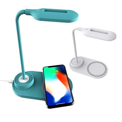 Desk Lamp With Wireless Charger