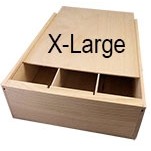 XL-Triple Bottle Wooden Wine Box