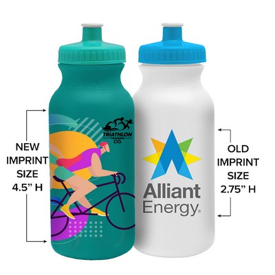 20 Oz. The Omni Bike Bottle (Colors - Digitally Printed)