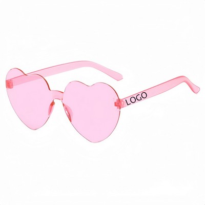 Heart Shaped Sunglasses for Traveling