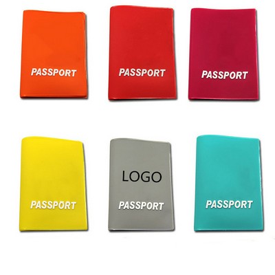 PVC Silicone Passport Cover