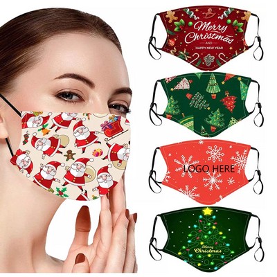 Christmas Reusable 3 Ply Face Mask 