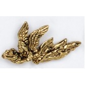 Tray Stock Casting Lapel Pin w/Flying Angel