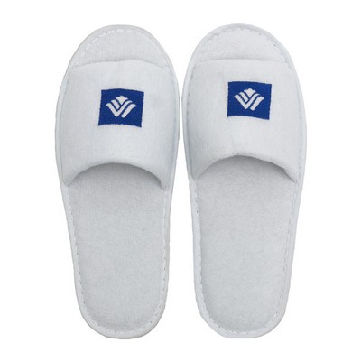 Unisex Polyester Terry Spa Slippers