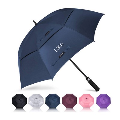 Double Vented Auto Open Golf Umbrella